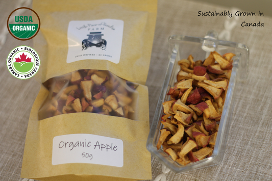 Organic Apple, Sustainable Farm Grown Herb Medicine