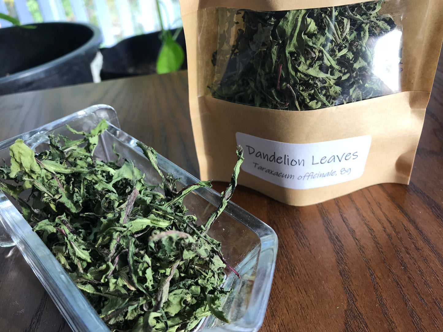 Organic Dandelion Flowers & Leaves, Taraxacum officinale